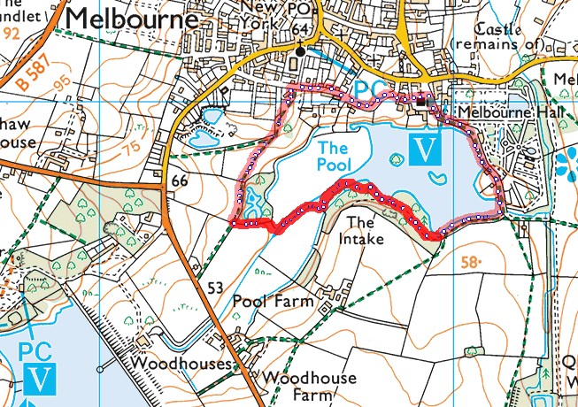 NT path Dimmindale to Calke